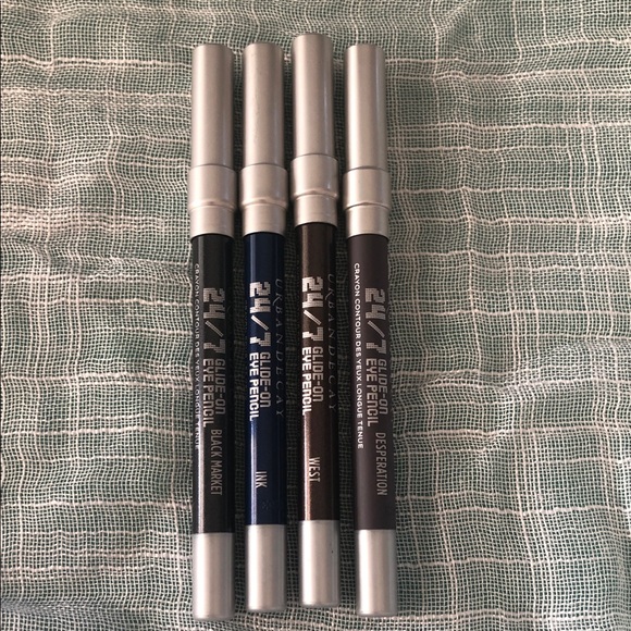 Urban Decay 24/7 Eye Pencil Collection - Black, Blue, Gray - Picture 1 of 2